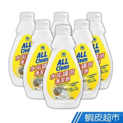 多益得 水垢鏽斑清潔劑 250g 6入組